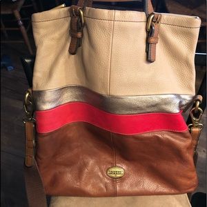 Leather Fossil bag